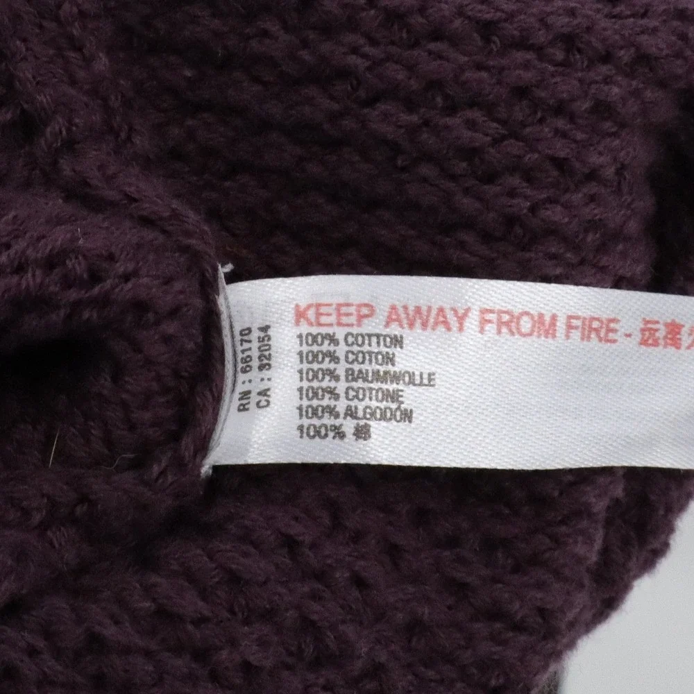 NWT‎ Free People Beach Hailee Cozy Jumpsuit M Vintage Wine Wide Leg Knit Boho